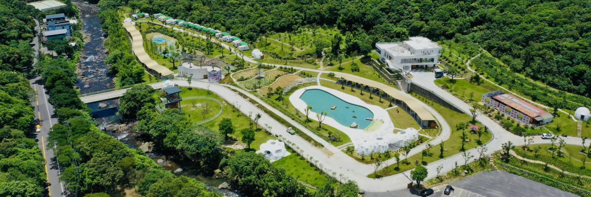 亮山川 園區地圖