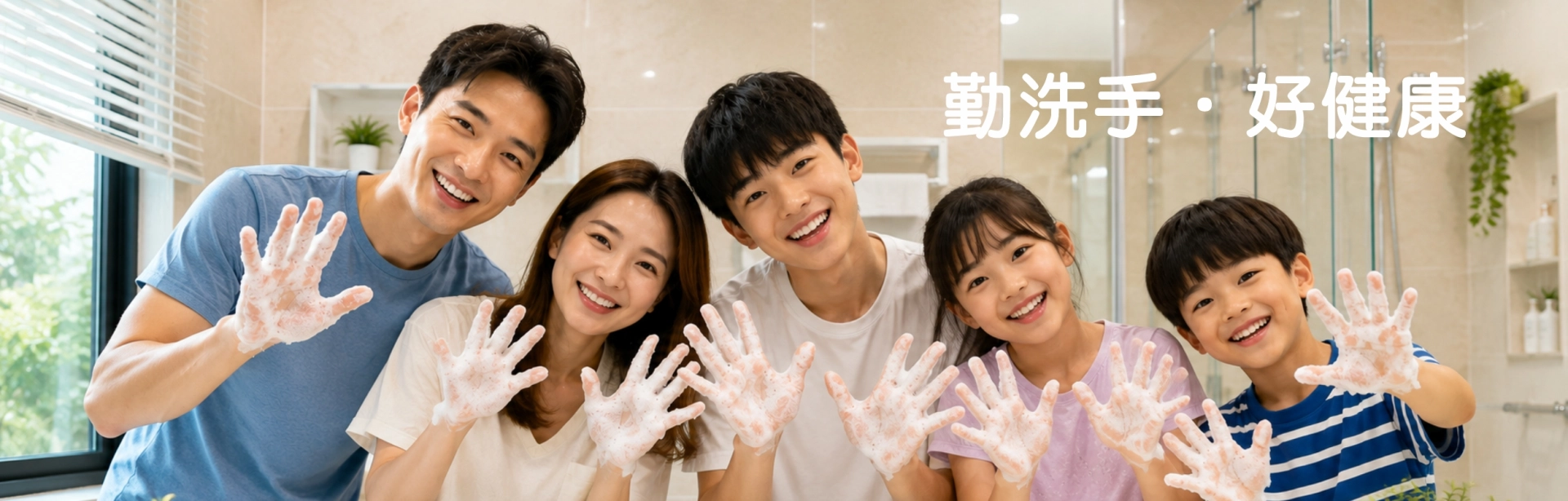 2500X800 黃色洗手慕斯情境照 A